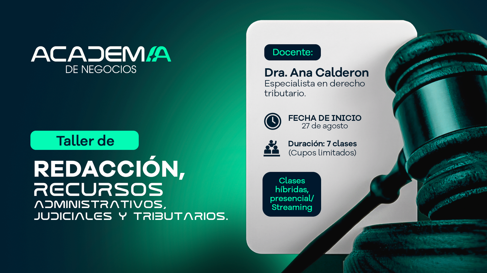 Redacción, recursos, administrativos, judiciales y tributarios